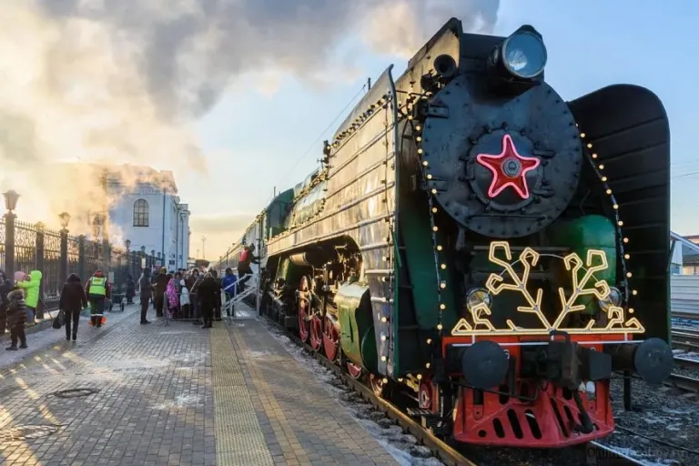 Поезд Деда Мороза приедет в Тамбов 20 декабря