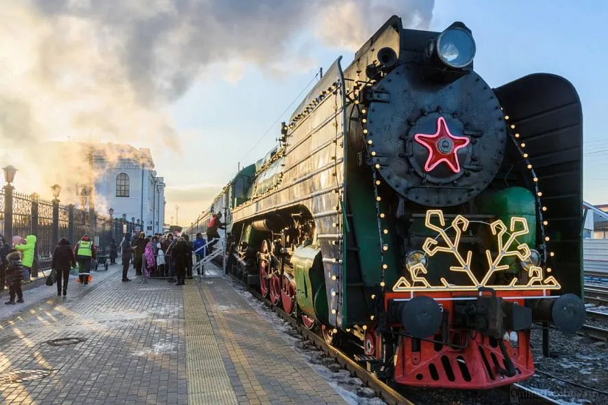 Поезд Деда Мороза приедет в Тамбов 20 декабря