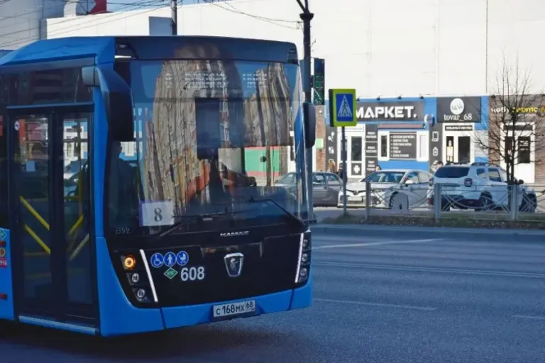 На маршруте № 8 в Тамбове сократят ожидание автобусов до 12 минут